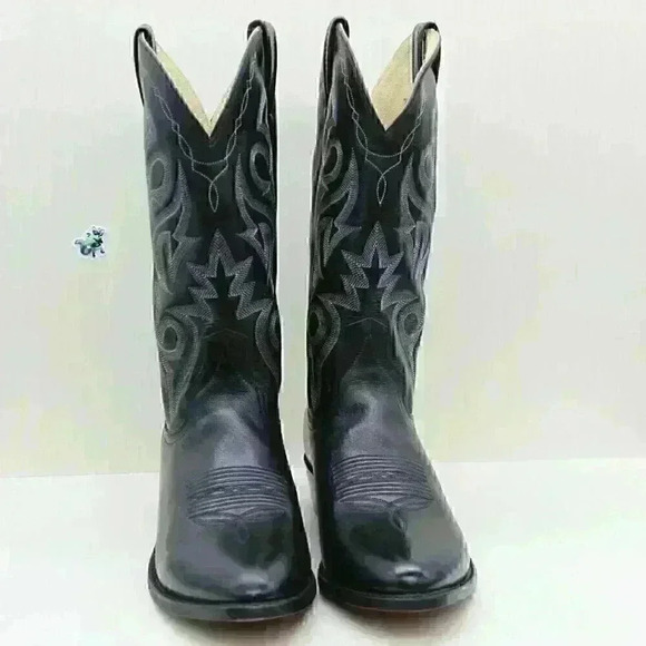 Dan Post Milwaukee DP 2110 Men’s Black Boots Size US 11.5 D - Picture 5 of 11